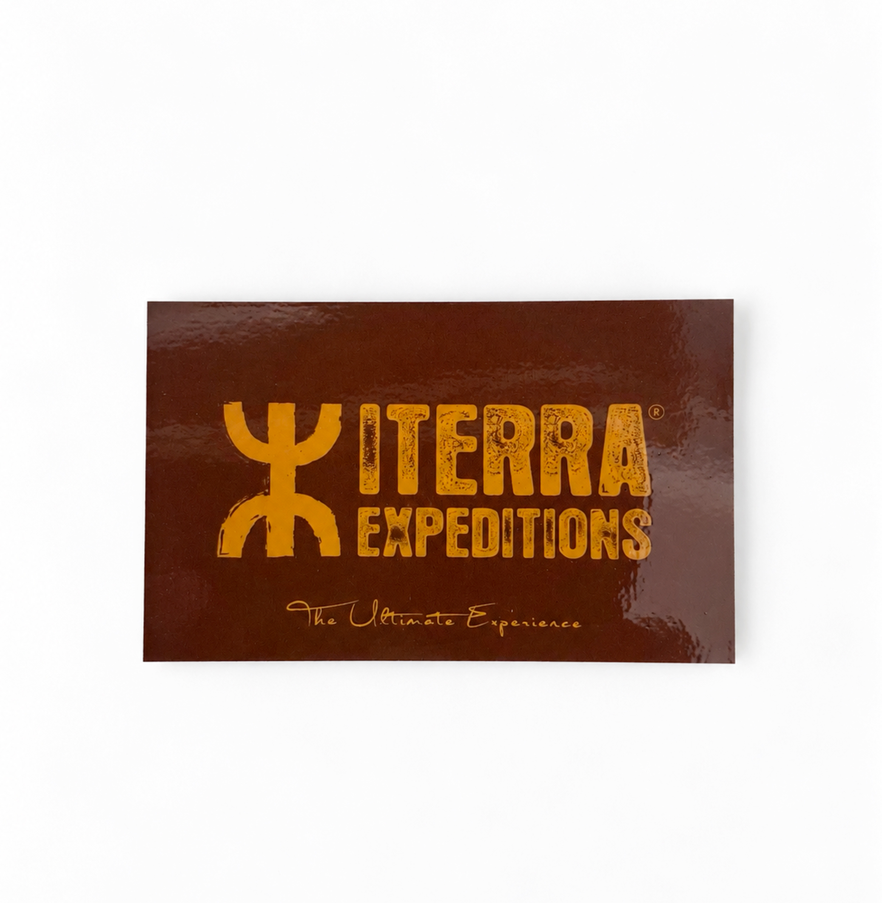 STICKER-MARRON-UNI